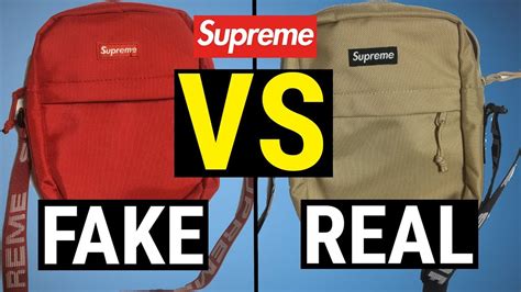 ss18 supreme shoulder bag real vs fake|authentic supreme vs fake hat.